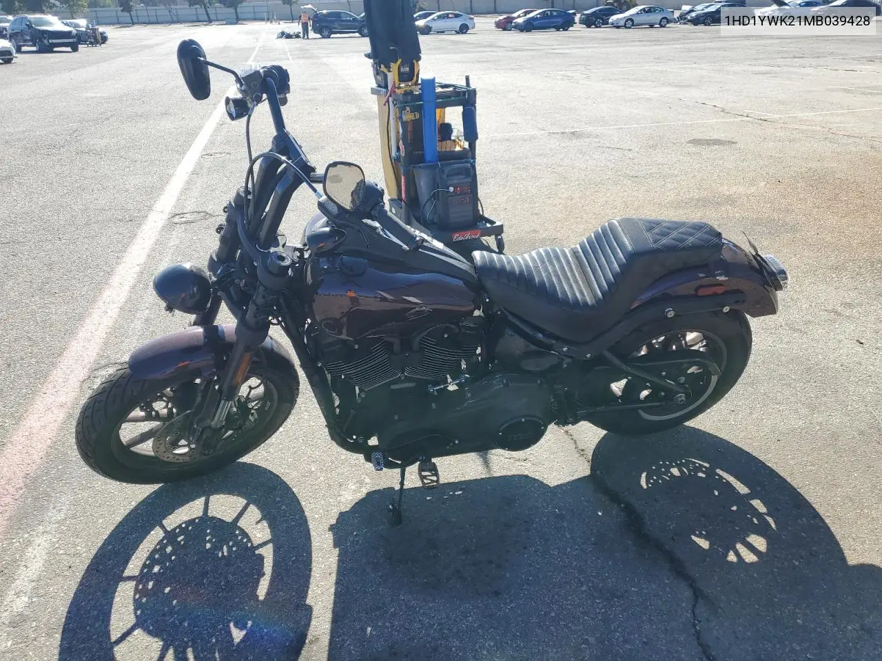2021 Harley-Davidson Fxlrs VIN: 1HD1YWK21MB039428 Lot: 57844675