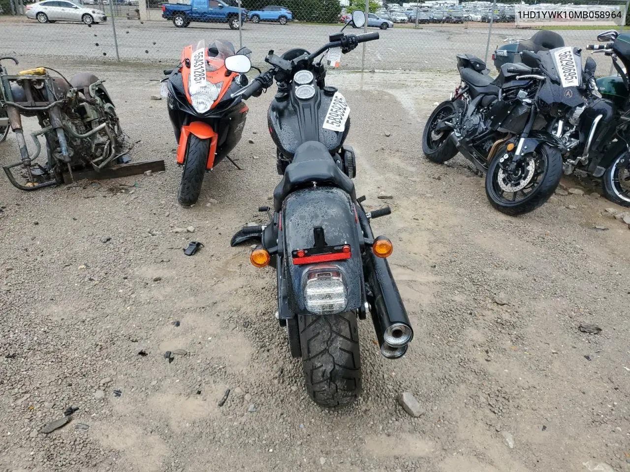 2021 Harley-Davidson Fxlrs VIN: 1HD1YWK10MB058964 Lot: 58959285