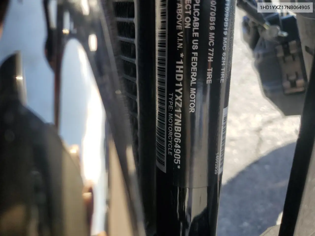 2022 Harley-Davidson Fxlrst VIN: 1HD1YXZ17NB064905 Lot: 52826705
