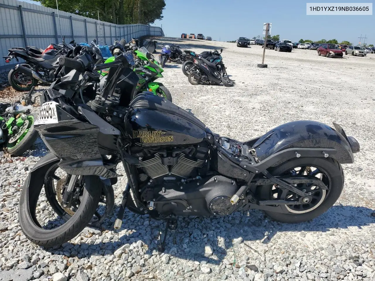 2022 Harley-Davidson Fxlrst VIN: 1HD1YXZ19NB036605 Lot: 53365595