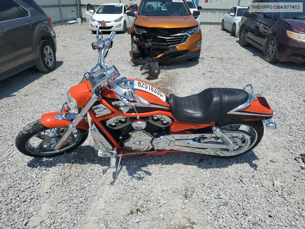 2006 Harley-Davidson Vrscse VIN: 1HD1PPG136K977412 Lot: 62518335