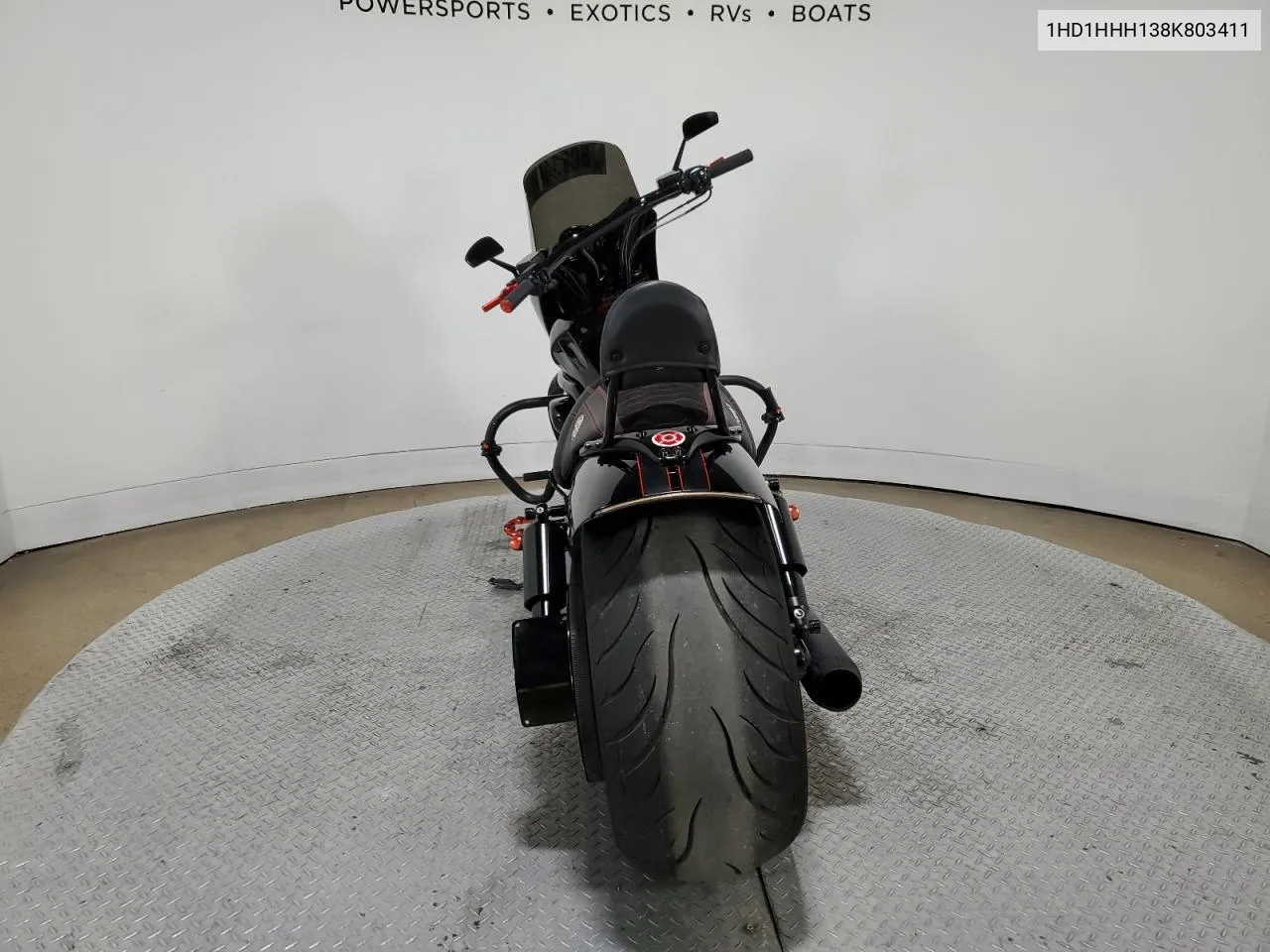 2008 Harley-Davidson Vrscdx VIN: 1HD1HHH138K803411 Lot: 80834044
