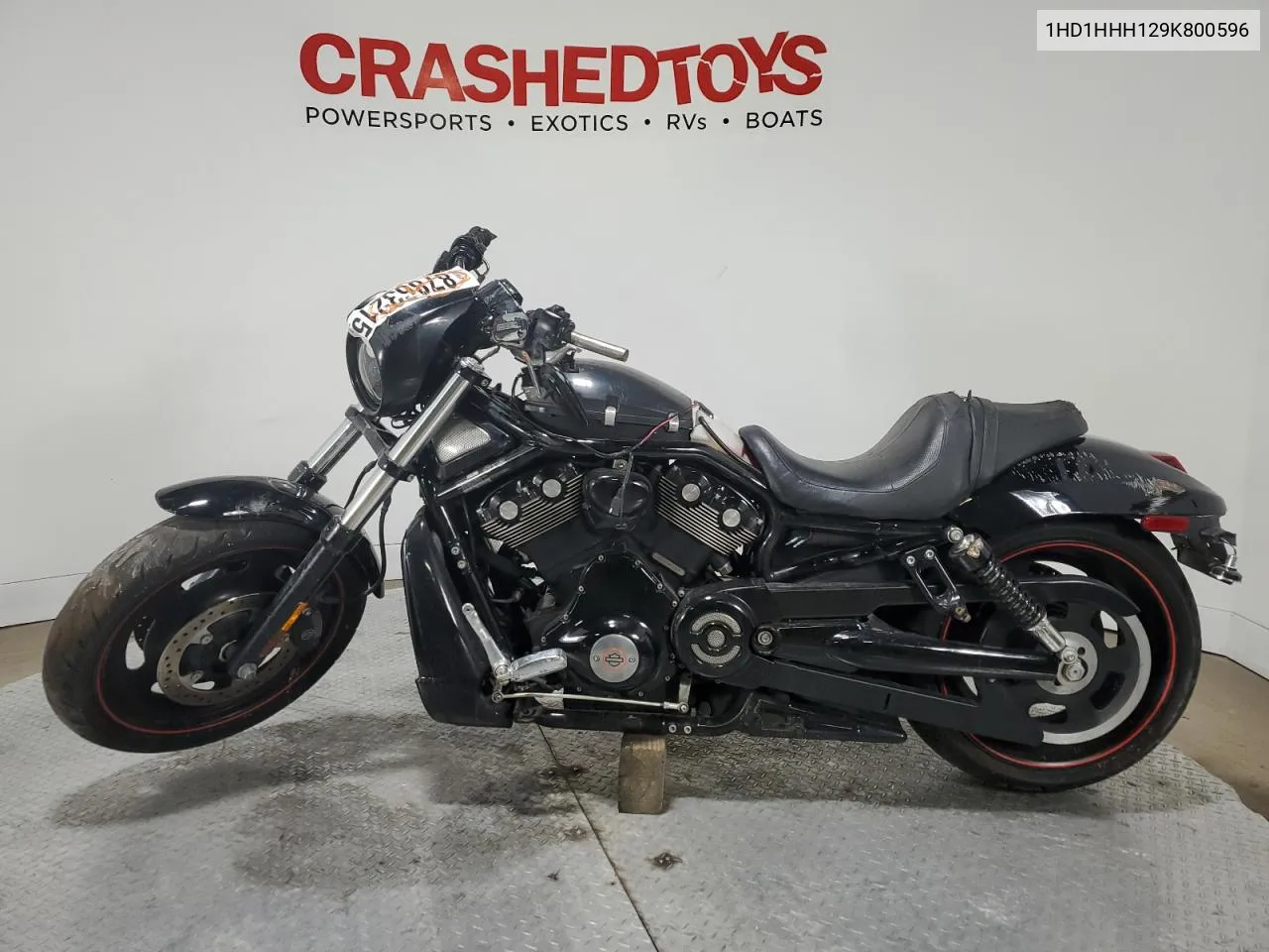 2009 Harley-Davidson Vrscdx VIN: 1HD1HHH129K800596 Lot: 87863215