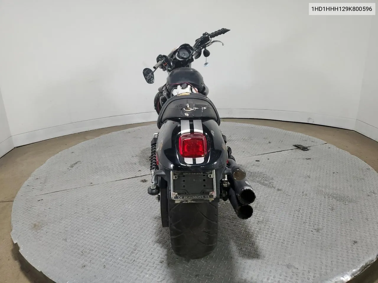 2009 Harley-Davidson Vrscdx VIN: 1HD1HHH129K800596 Lot: 87863215