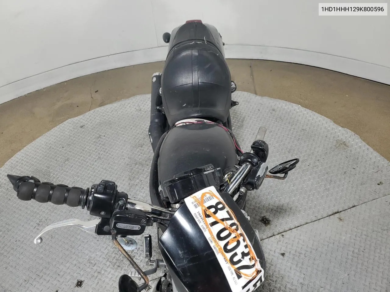2009 Harley-Davidson Vrscdx VIN: 1HD1HHH129K800596 Lot: 87863215