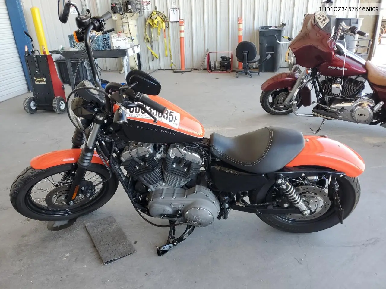 2007 Harley-Davidson Xl1200 N VIN: 1HD1CZ3457K466809 Lot: 50035035