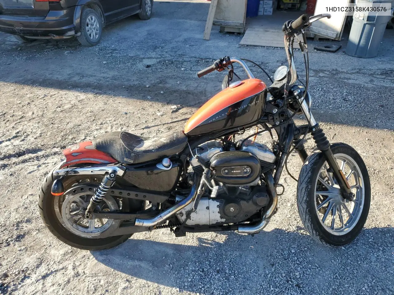 2008 Harley-Davidson Xl1200 N VIN: 1HD1CZ3158K430576 Lot: 52771345