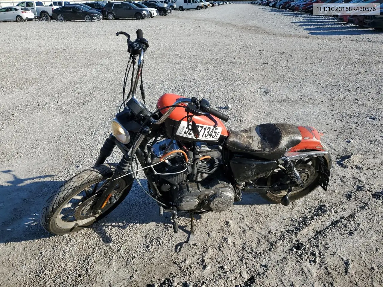 2008 Harley-Davidson Xl1200 N VIN: 1HD1CZ3158K430576 Lot: 52771345