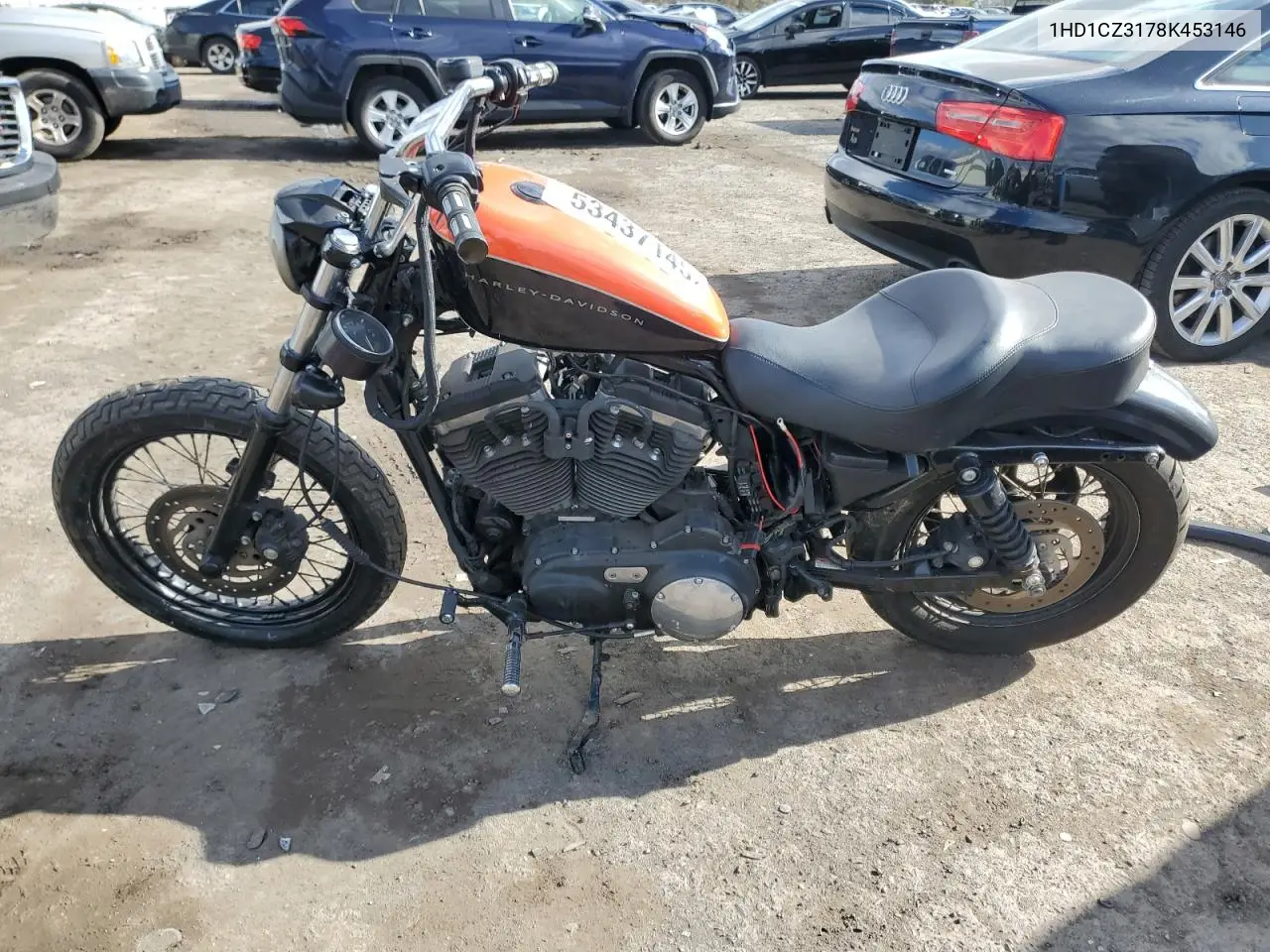 2008 Harley-Davidson Xl1200 N VIN: 1HD1CZ3178K453146 Lot: 53437145
