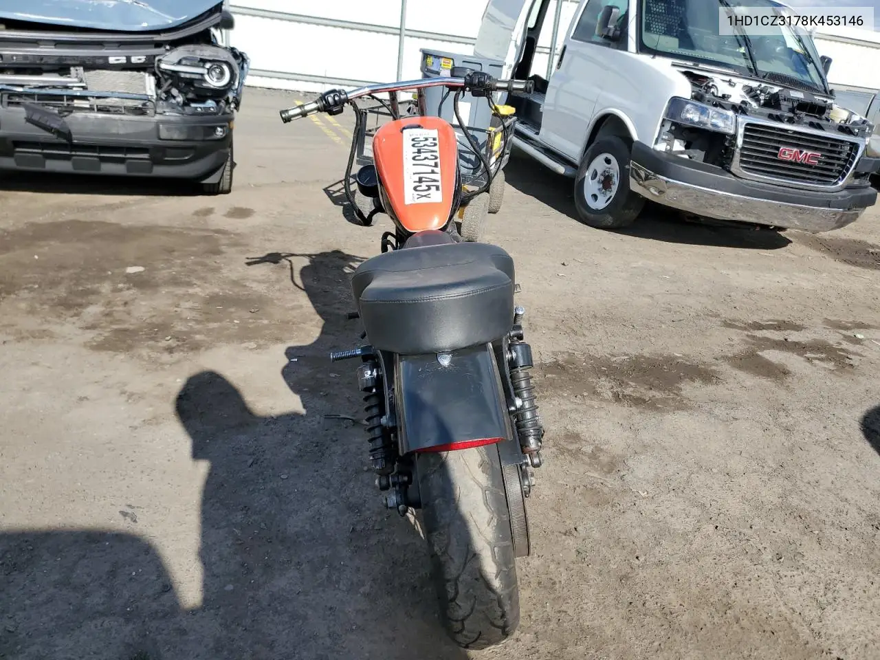 2008 Harley-Davidson Xl1200 N VIN: 1HD1CZ3178K453146 Lot: 53437145