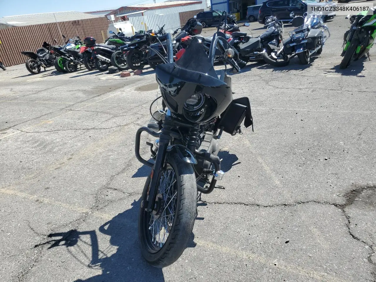 2008 Harley-Davidson Xl1200 N California VIN: 1HD1CZ3348K406187 Lot: 55146475