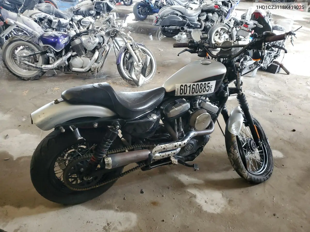 2008 Harley-Davidson Xl1200 N VIN: 1HD1CZ3118K419025 Lot: 60160885