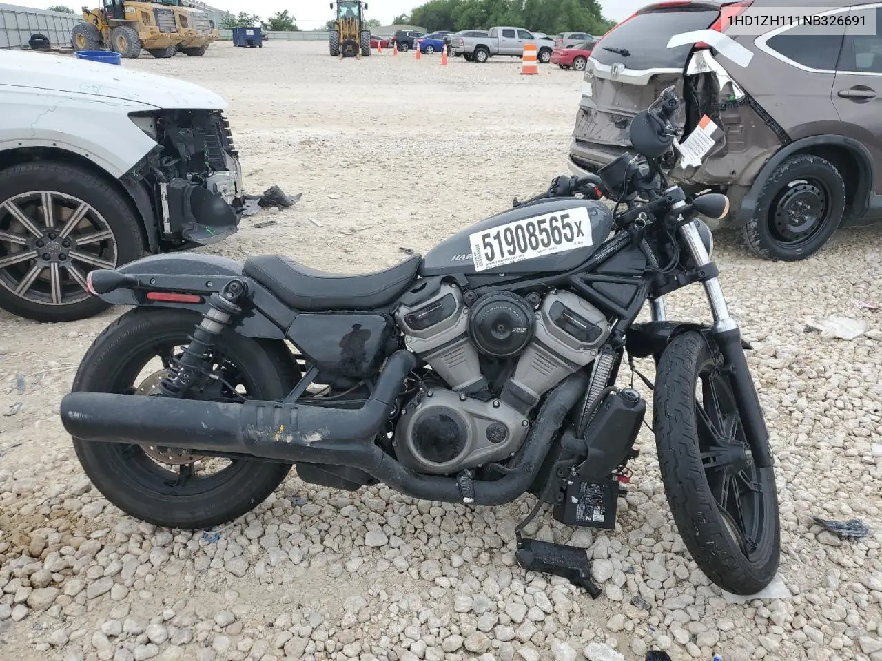 2022 Harley-Davidson Rh975 VIN: 1HD1ZH111NB326691 Lot: 51908565