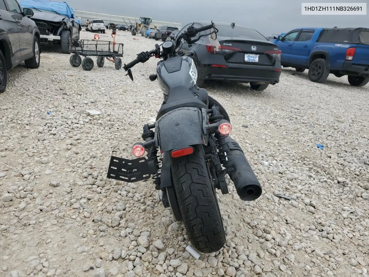 2022 Harley-Davidson Rh975 VIN: 1HD1ZH111NB326691 Lot: 51908565
