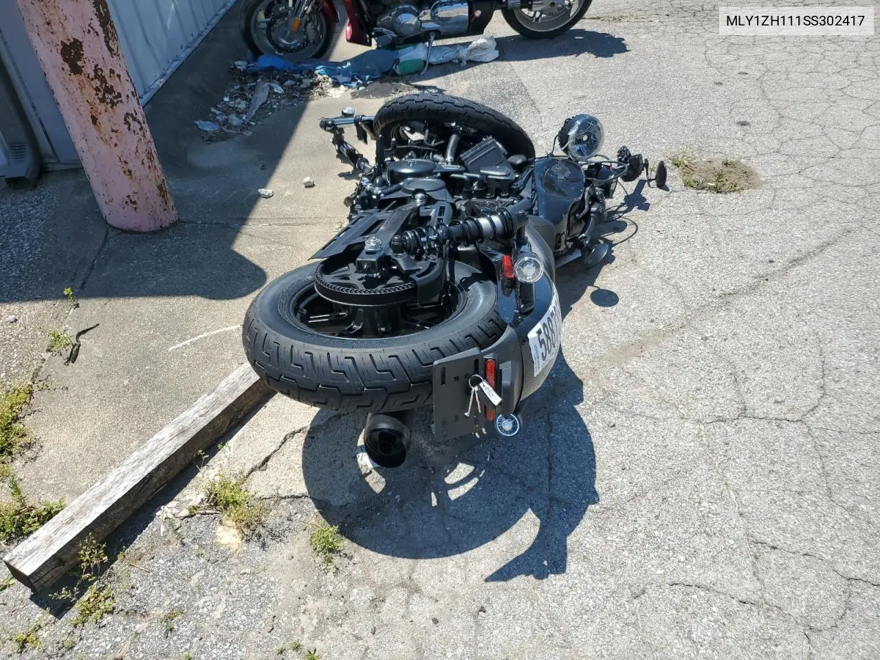 2025 Harley-Davidson Rh975 VIN: MLY1ZH111SS302417 Lot: 58873535