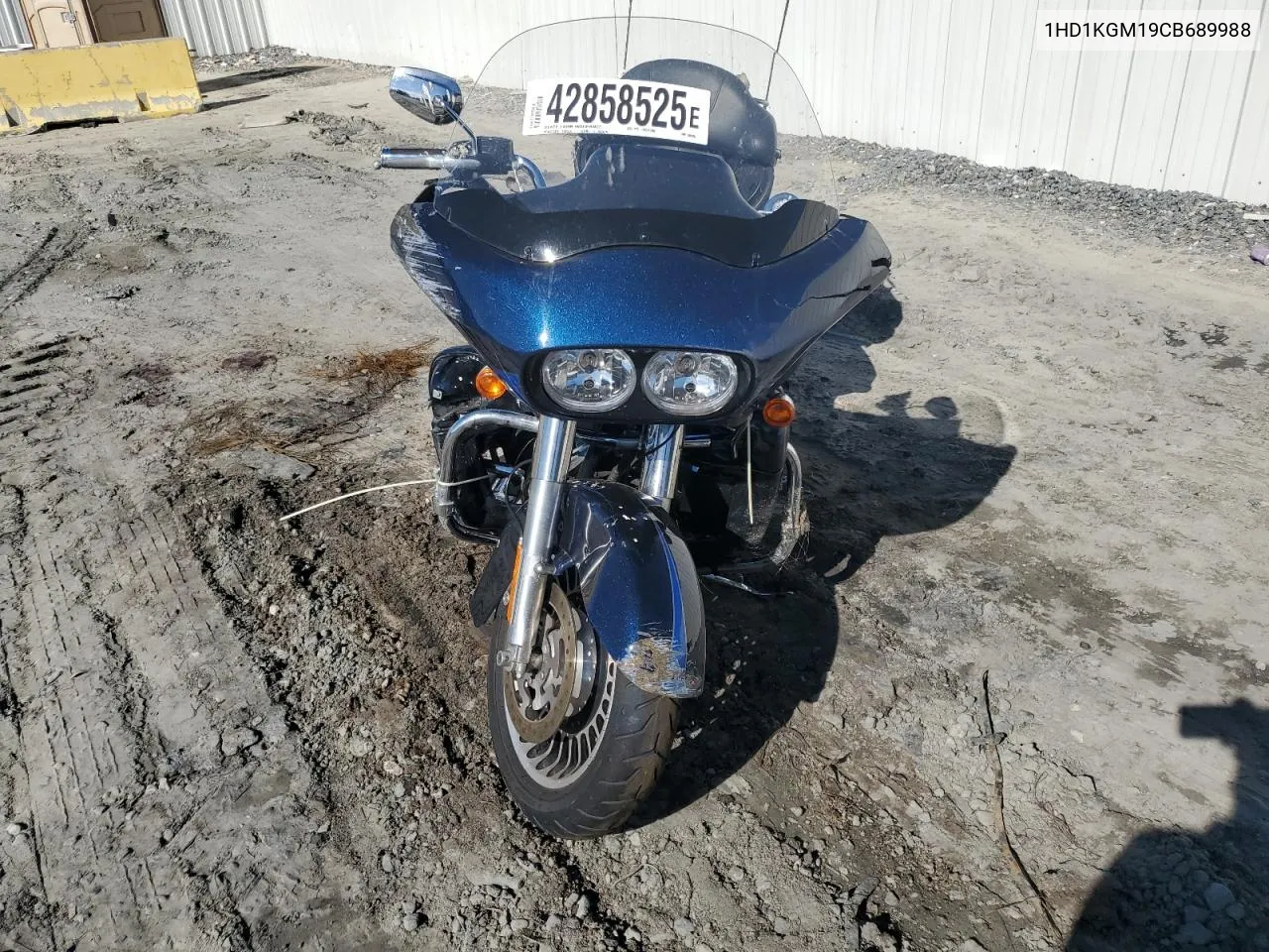 2012 Harley-Davidson Fltru Road Glide Ultra VIN: 1HD1KGM19CB689988 Lot: 42858525