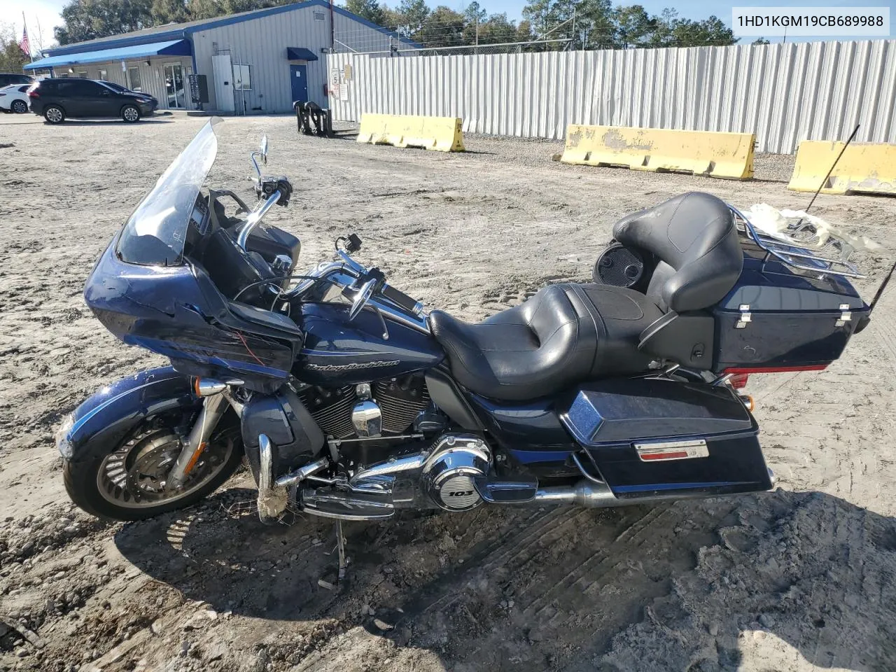 2012 Harley-Davidson Fltru Road Glide Ultra VIN: 1HD1KGM19CB689988 Lot: 42858525