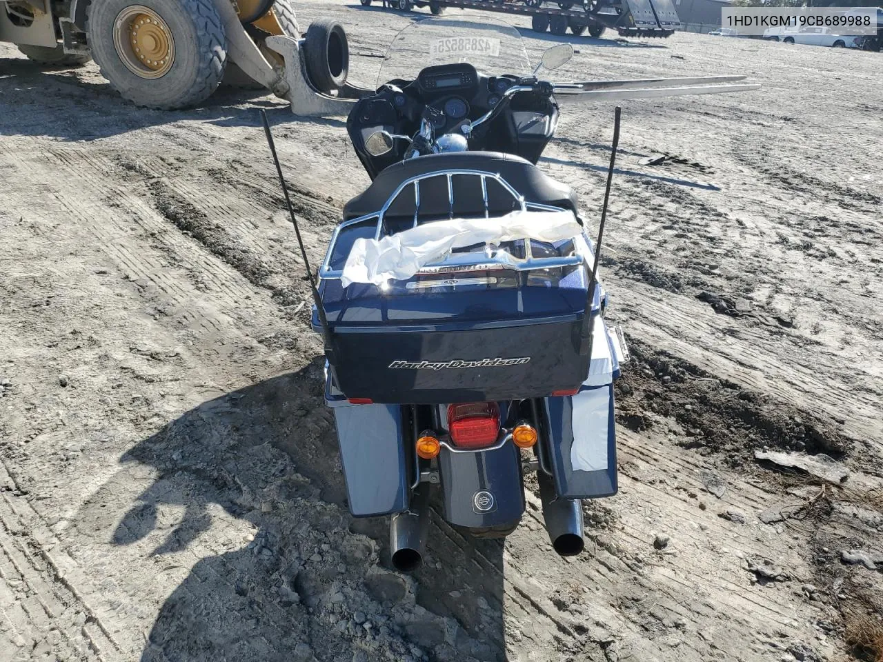 2012 Harley-Davidson Fltru Road Glide Ultra VIN: 1HD1KGM19CB689988 Lot: 42858525