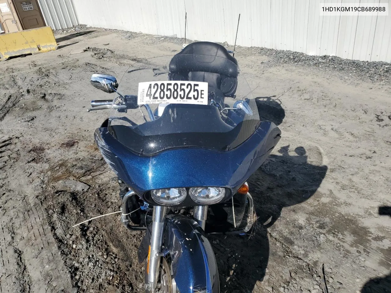 2012 Harley-Davidson Fltru Road Glide Ultra VIN: 1HD1KGM19CB689988 Lot: 42858525