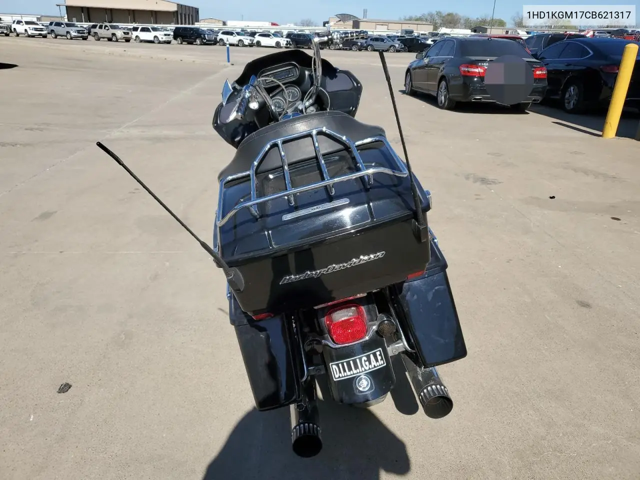 2012 Harley-Davidson Fltru Road Glide Ultra VIN: 1HD1KGM17CB621317 Lot: 49614445