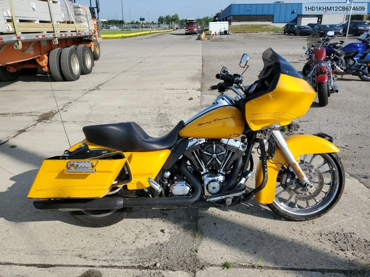 2012 Harley-Davidson Fltrx Road Glide Custom VIN: 1HD1KHM12CB674609 Lot: 60834685