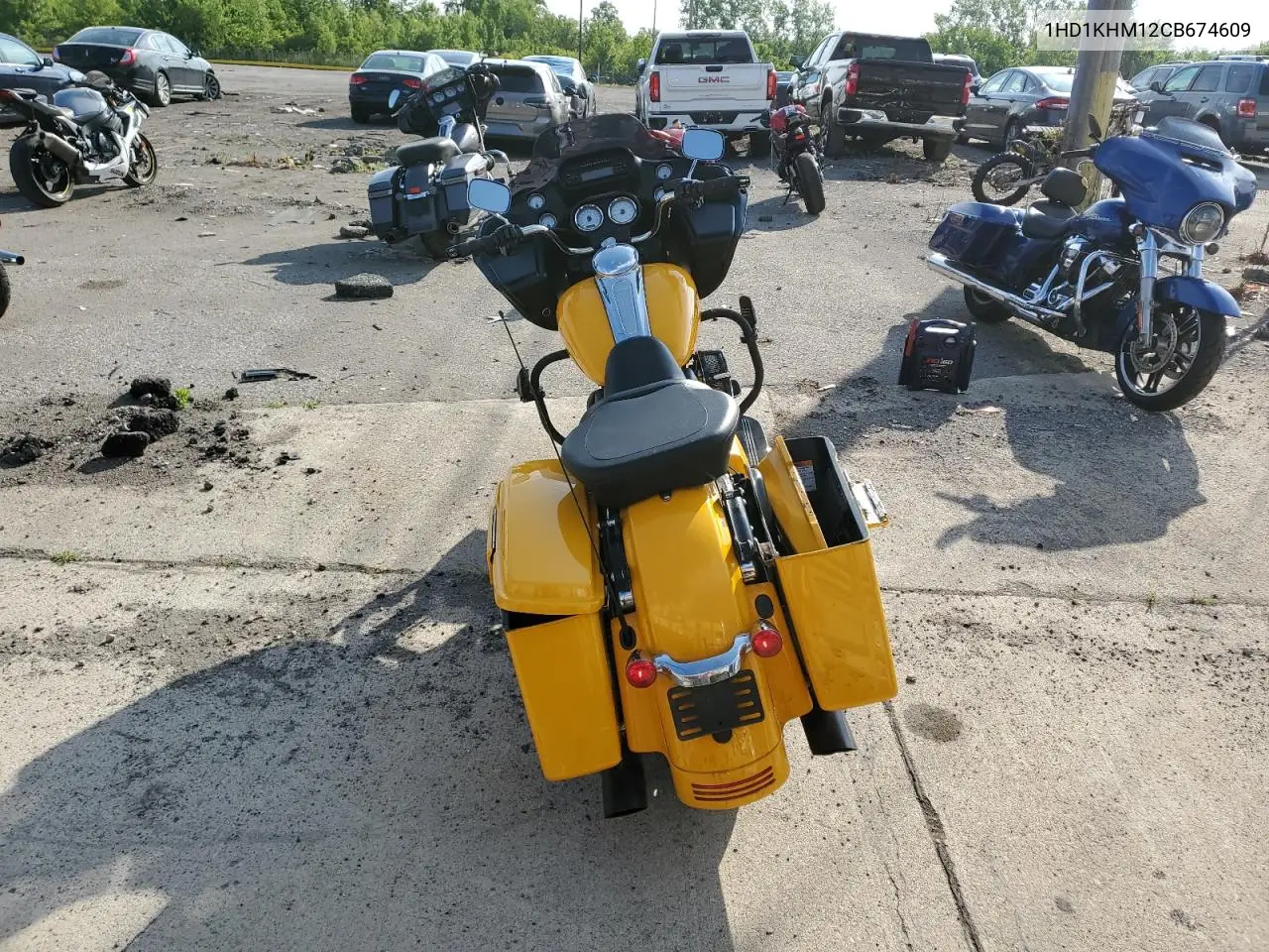 2012 Harley-Davidson Fltrx Road Glide Custom VIN: 1HD1KHM12CB674609 Lot: 60834685