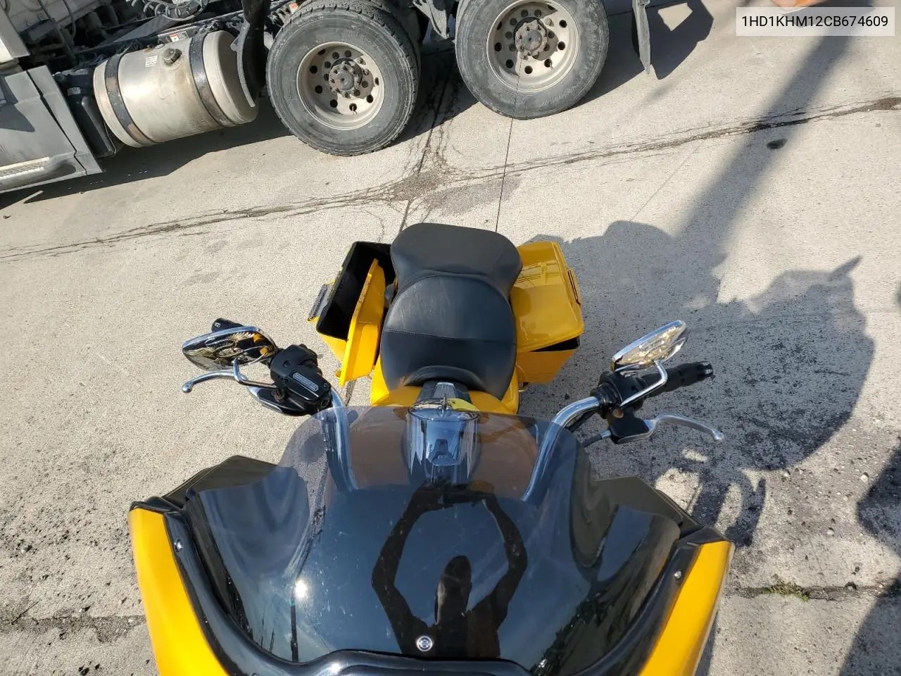 2012 Harley-Davidson Fltrx Road Glide Custom VIN: 1HD1KHM12CB674609 Lot: 60834685