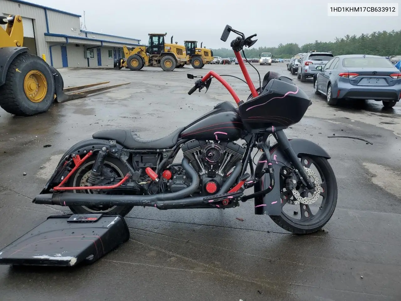 2012 Harley-Davidson Fltrx Road Glide Custom VIN: 1HD1KHM17CB633912 Lot: 61076805