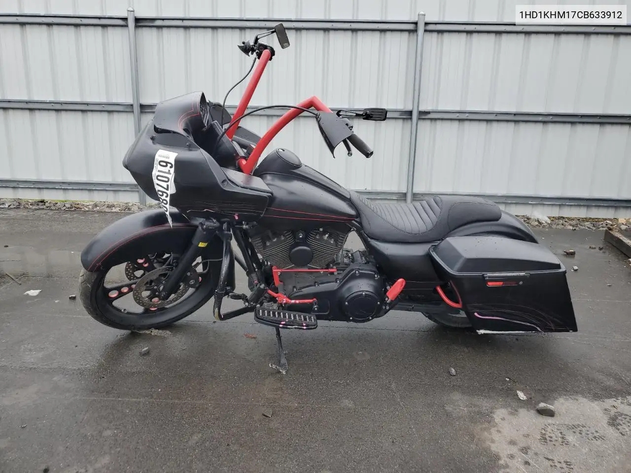 2012 Harley-Davidson Fltrx Road Glide Custom VIN: 1HD1KHM17CB633912 Lot: 61076805