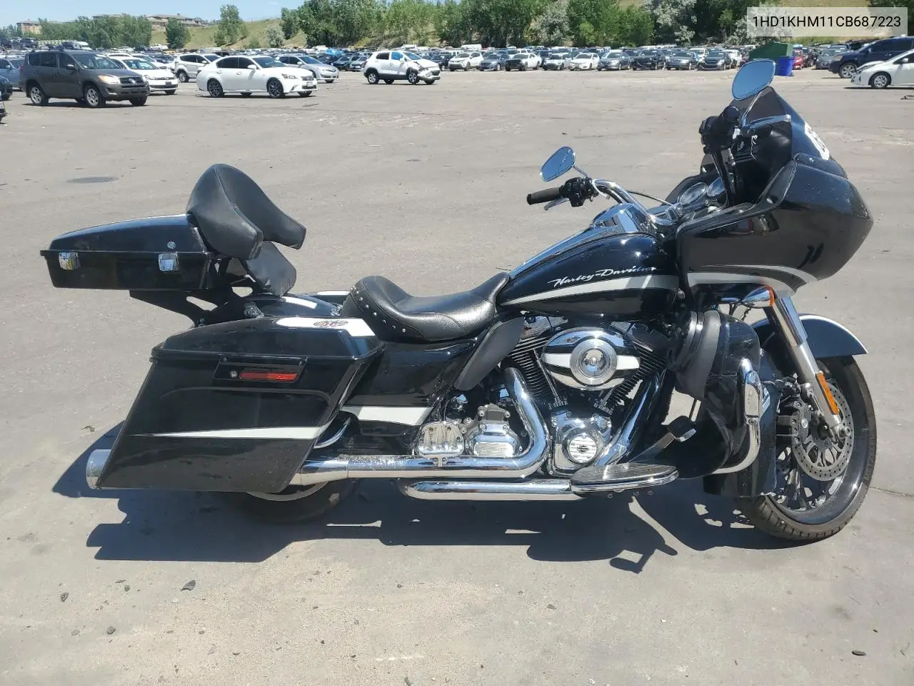 2012 Harley-Davidson Fltrx Road Glide Custom VIN: 1HD1KHM11CB687223 Lot: 63189685
