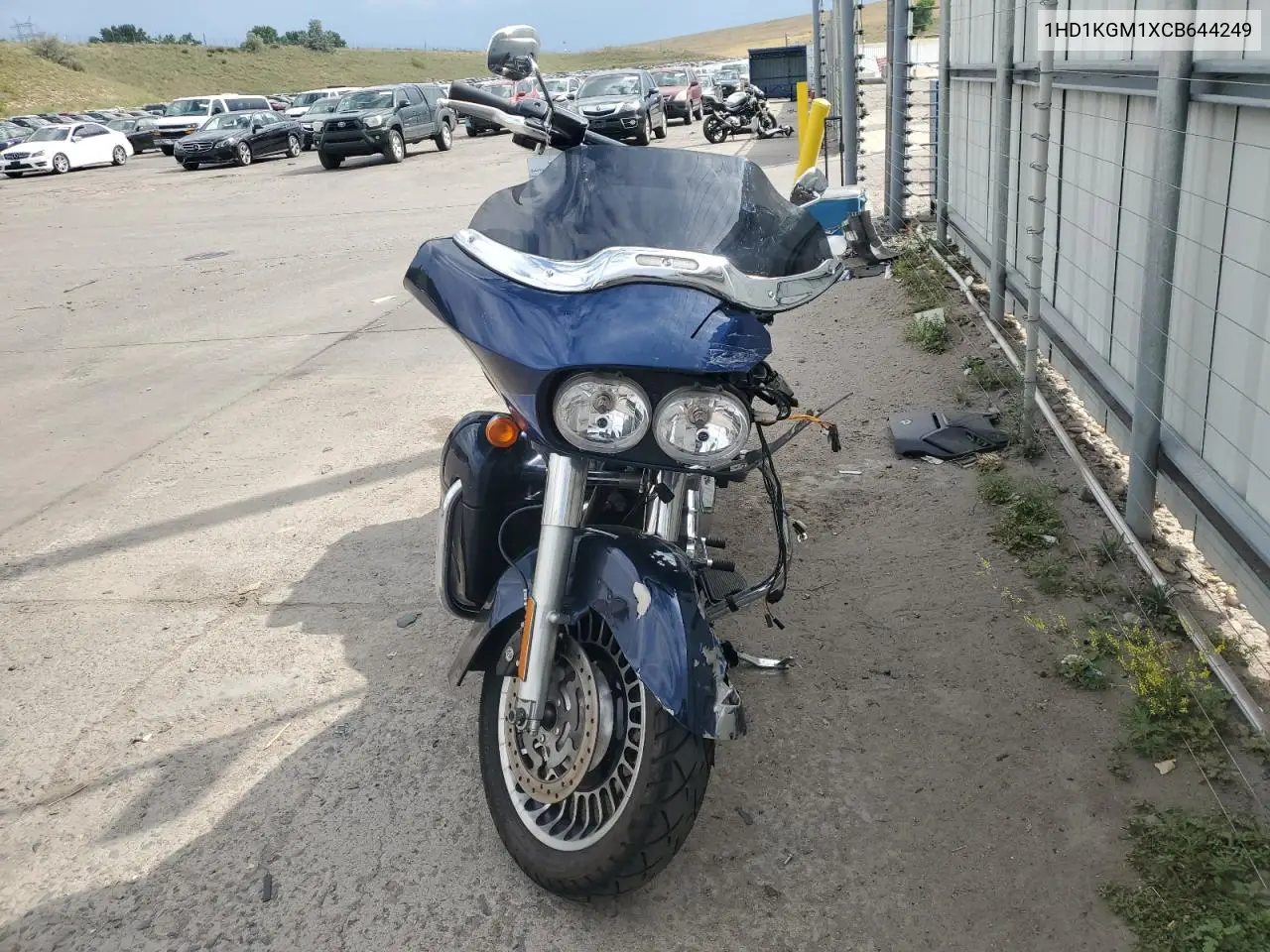 2012 Harley-Davidson Fltru Road Glide Ultra VIN: 1HD1KGM1XCB644249 Lot: 63317645