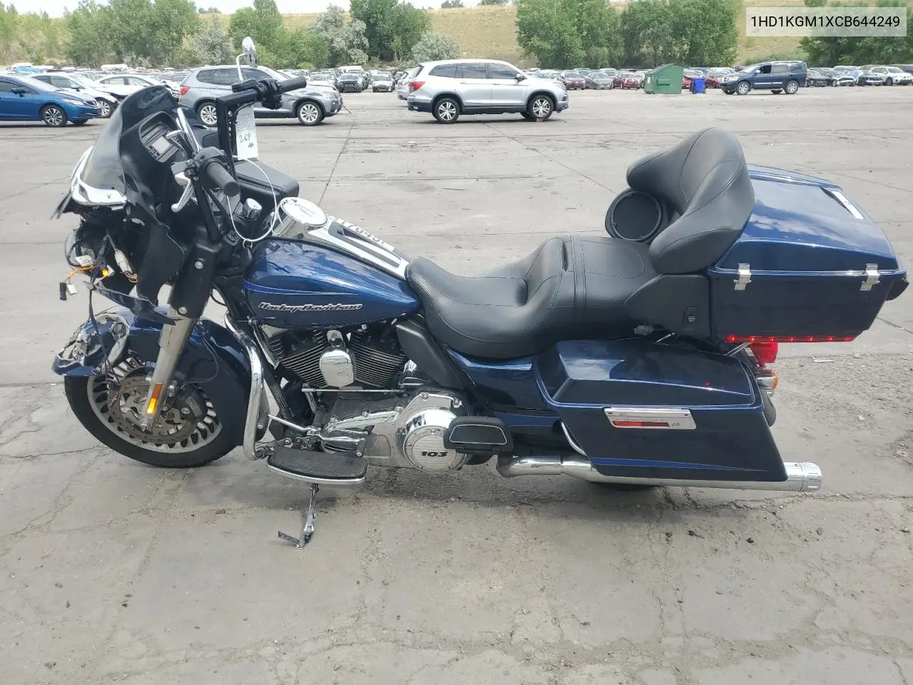 2012 Harley-Davidson Fltru Road Glide Ultra VIN: 1HD1KGM1XCB644249 Lot: 63317645