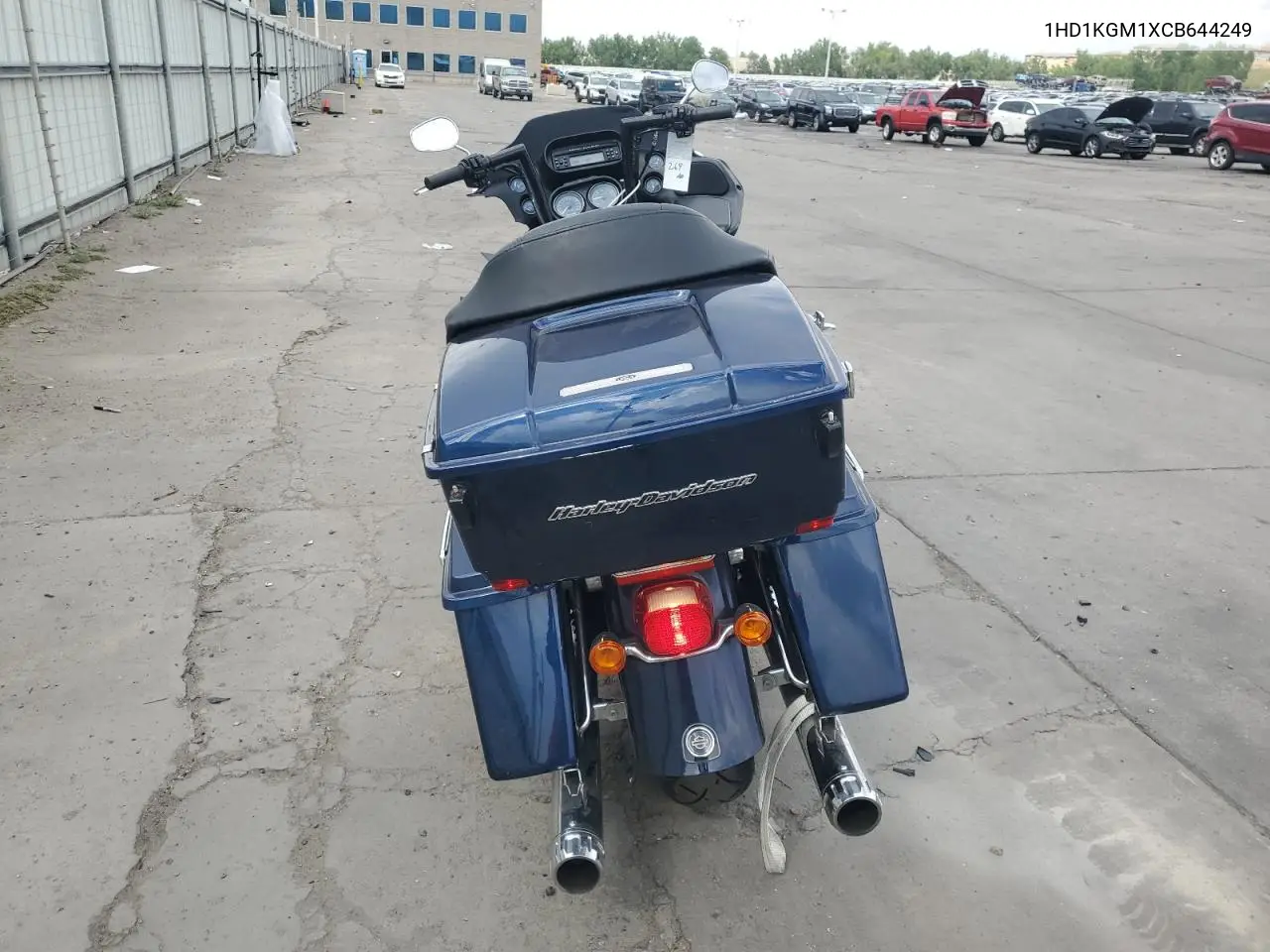 2012 Harley-Davidson Fltru Road Glide Ultra VIN: 1HD1KGM1XCB644249 Lot: 63317645