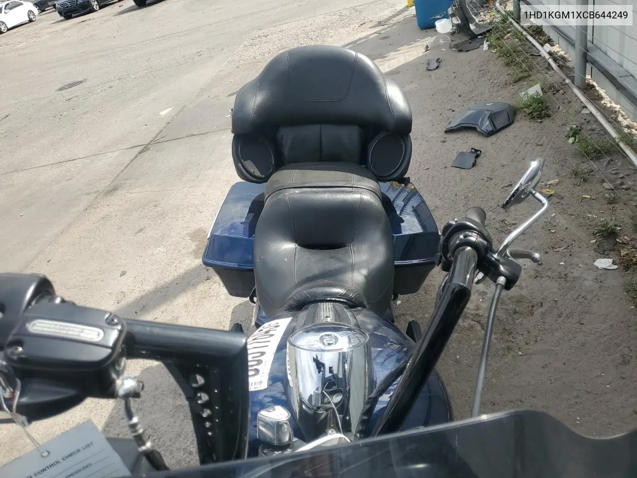 2012 Harley-Davidson Fltru Road Glide Ultra VIN: 1HD1KGM1XCB644249 Lot: 63317645