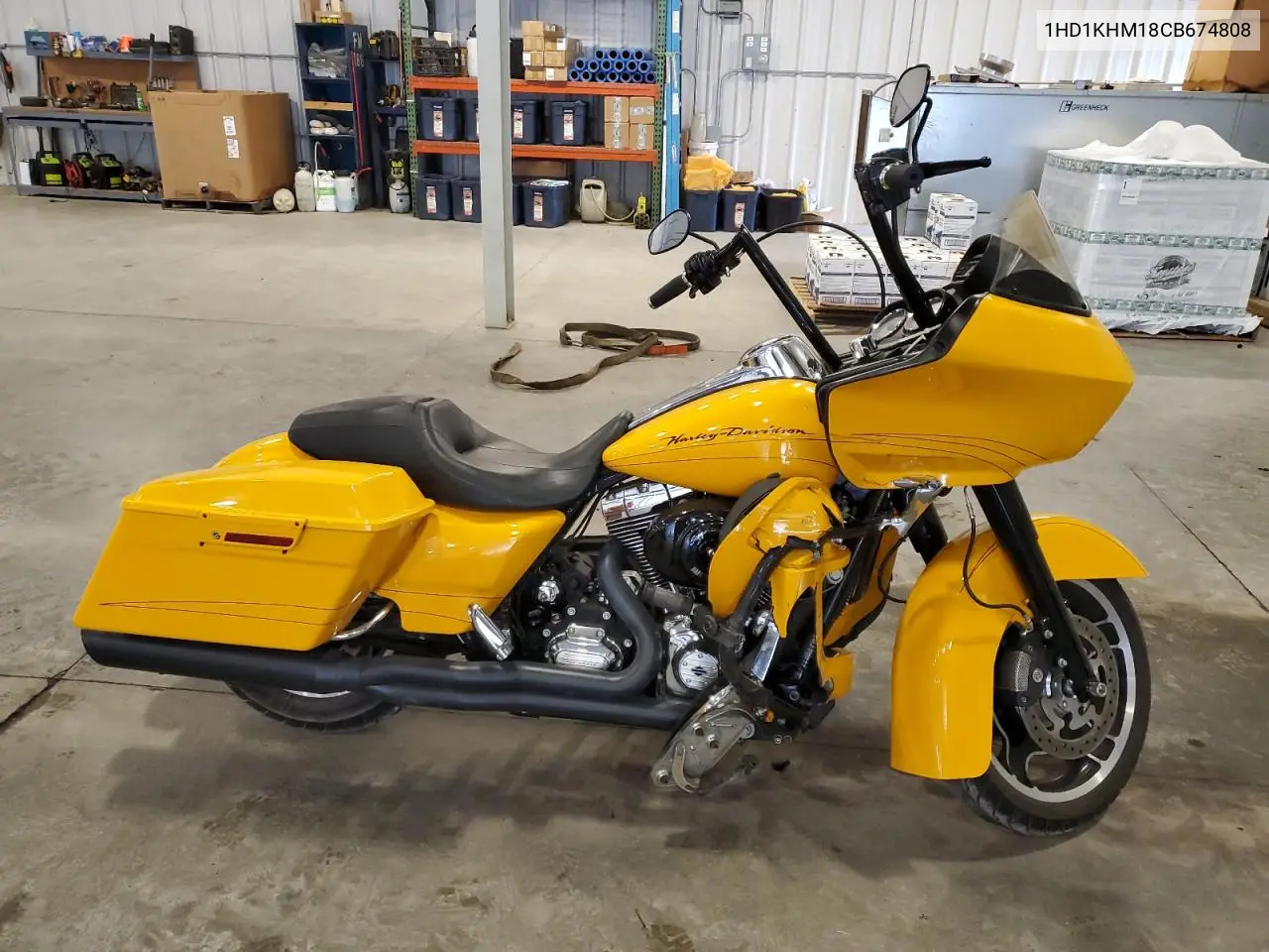 2012 Harley-Davidson Fltrx Road Glide Custom VIN: 1HD1KHM18CB674808 Lot: 64396025