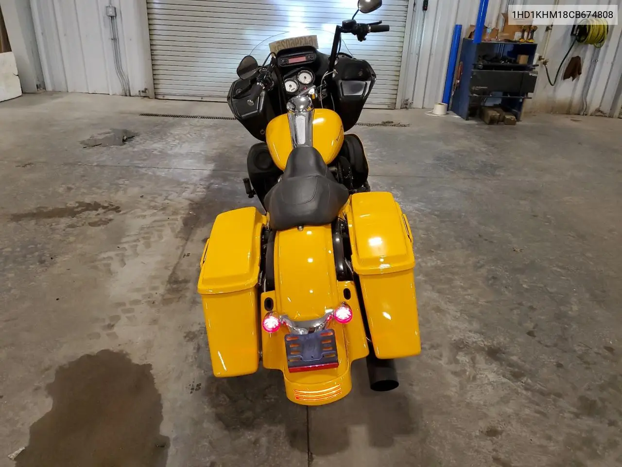 2012 Harley-Davidson Fltrx Road Glide Custom VIN: 1HD1KHM18CB674808 Lot: 64396025