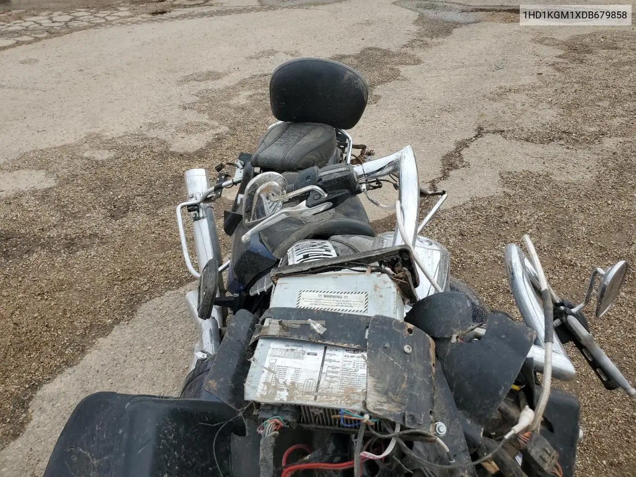 2013 Harley-Davidson Fltru Road Glide Ultra VIN: 1HD1KGM1XDB679858 Lot: 51617405