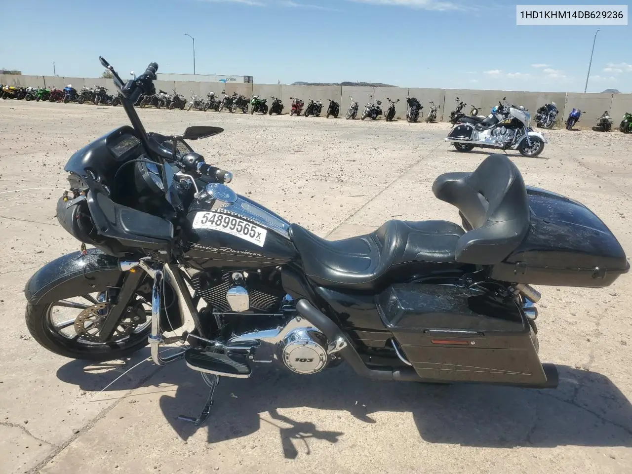 2013 Harley-Davidson Fltrx Road Glide Custom VIN: 1HD1KHM14DB629236 Lot: 54899565