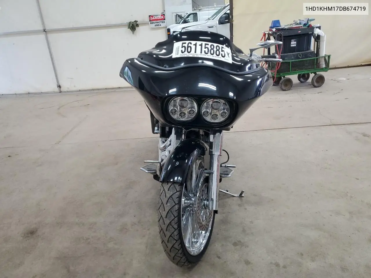 2013 Harley-Davidson Fltrx Road Glide Custom VIN: 1HD1KHM17DB674719 Lot: 56115885