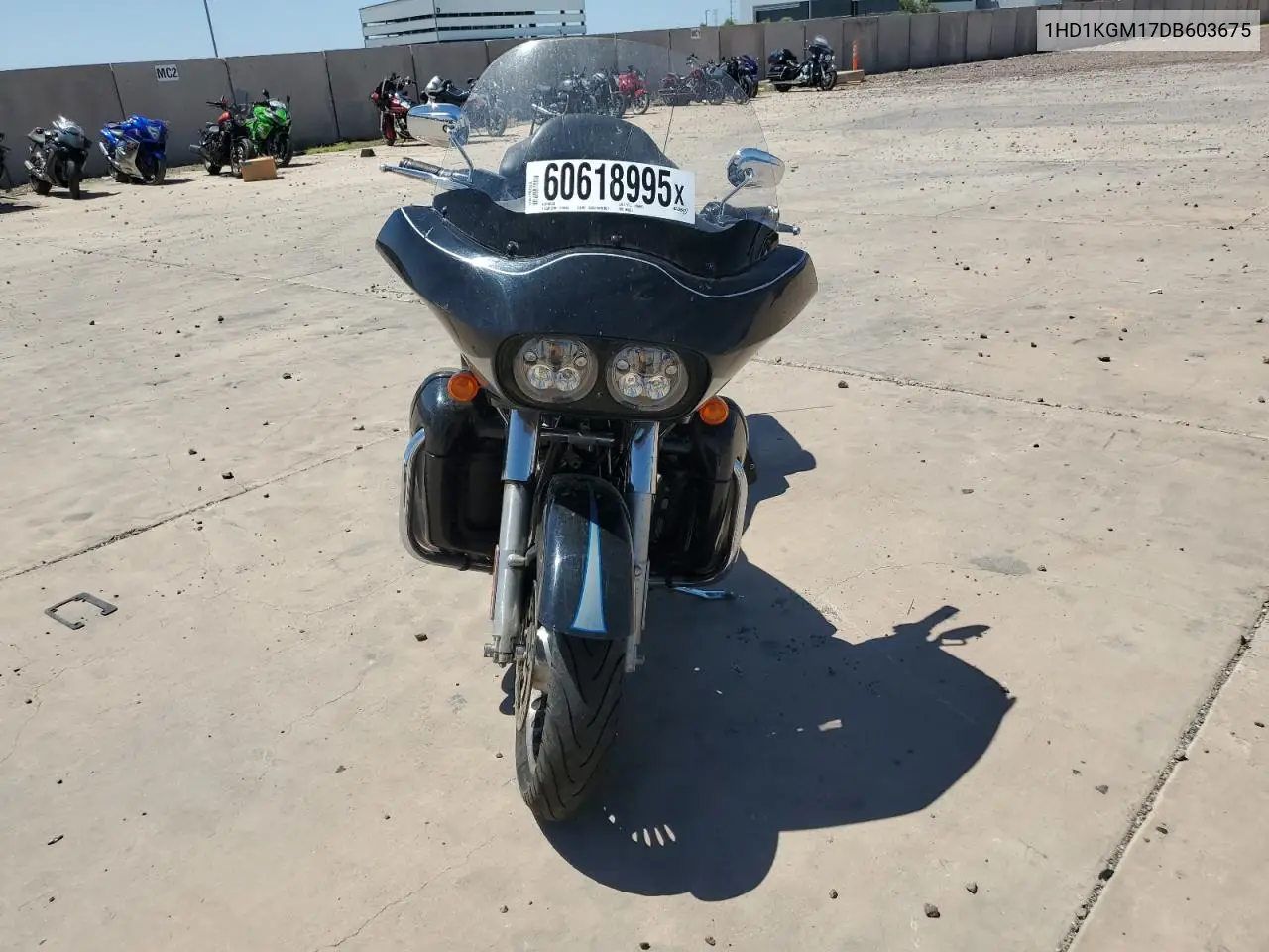 2013 Harley-Davidson Fltru Road Glide Ultra VIN: 1HD1KGM17DB603675 Lot: 60618995