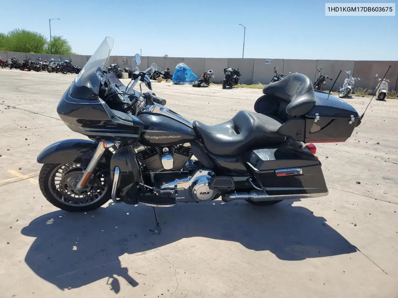 2013 Harley-Davidson Fltru Road Glide Ultra VIN: 1HD1KGM17DB603675 Lot: 60618995