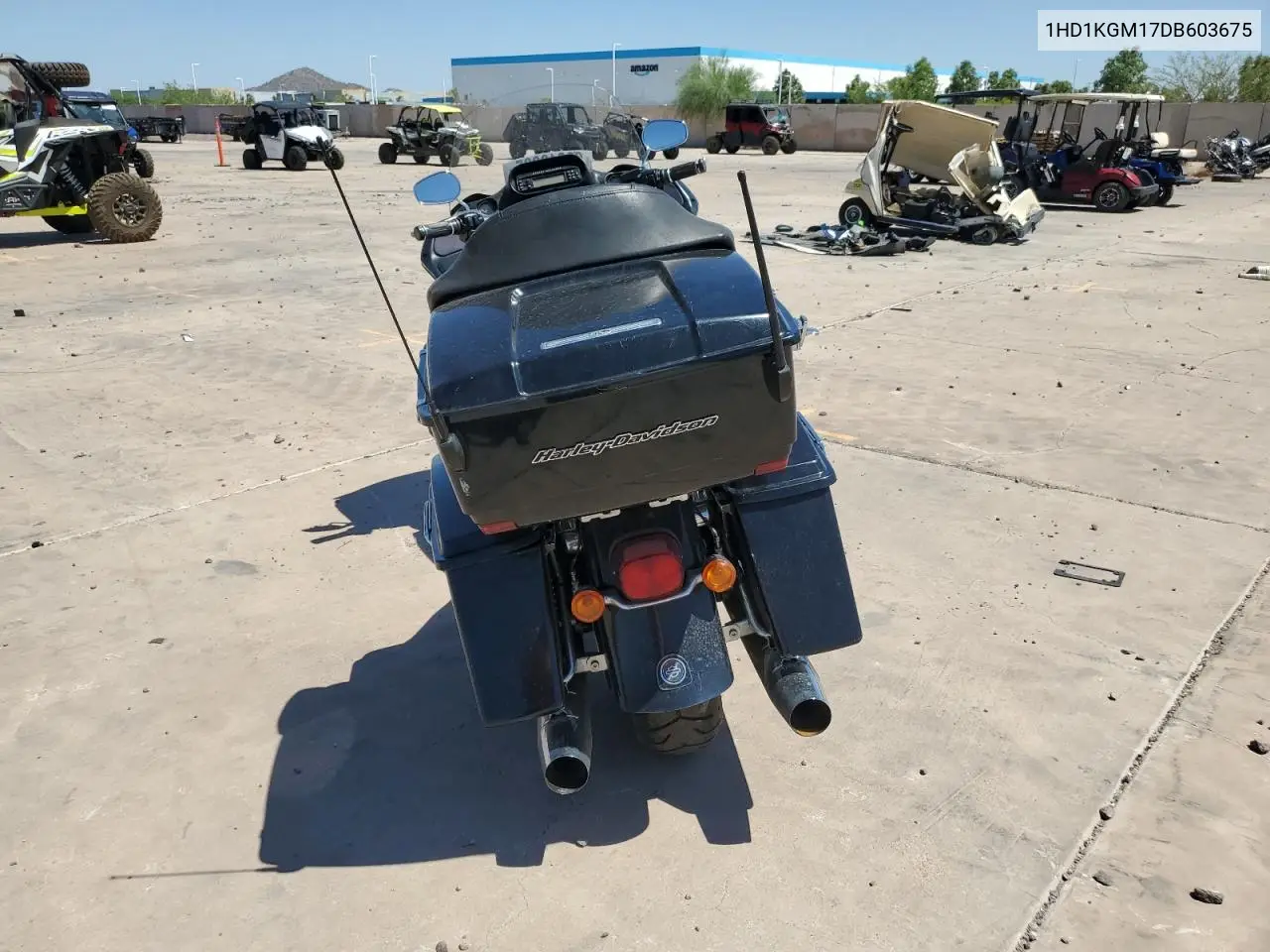 2013 Harley-Davidson Fltru Road Glide Ultra VIN: 1HD1KGM17DB603675 Lot: 60618995
