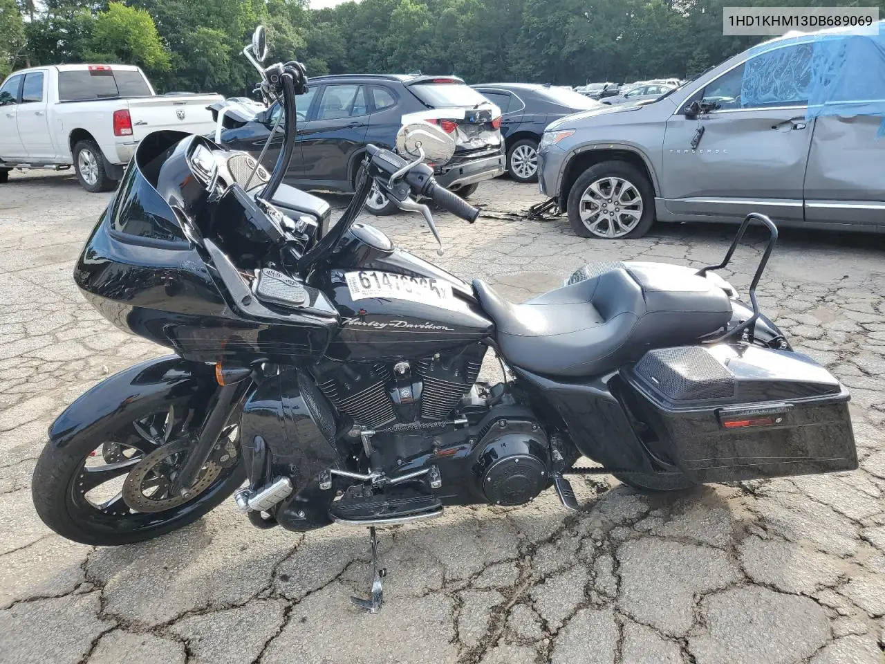 2013 Harley-Davidson Fltrx Road Glide Custom VIN: 1HD1KHM13DB689069 Lot: 61476365