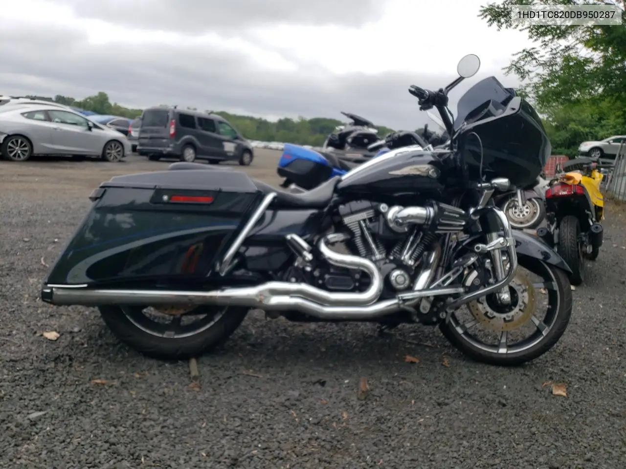 2013 Harley-Davidson Fltrxse Cvo Road Glide Custom VIN: 1HD1TC820DB950287 Lot: 63323755