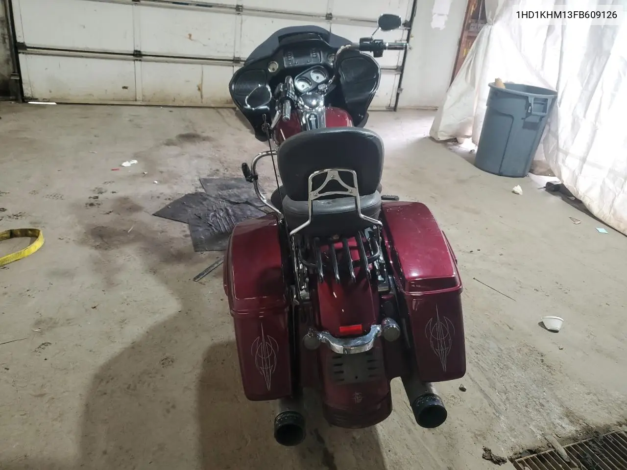 2015 Harley-Davidson Fltrx Road Glide VIN: 1HD1KHM13FB609126 Lot: 53685535