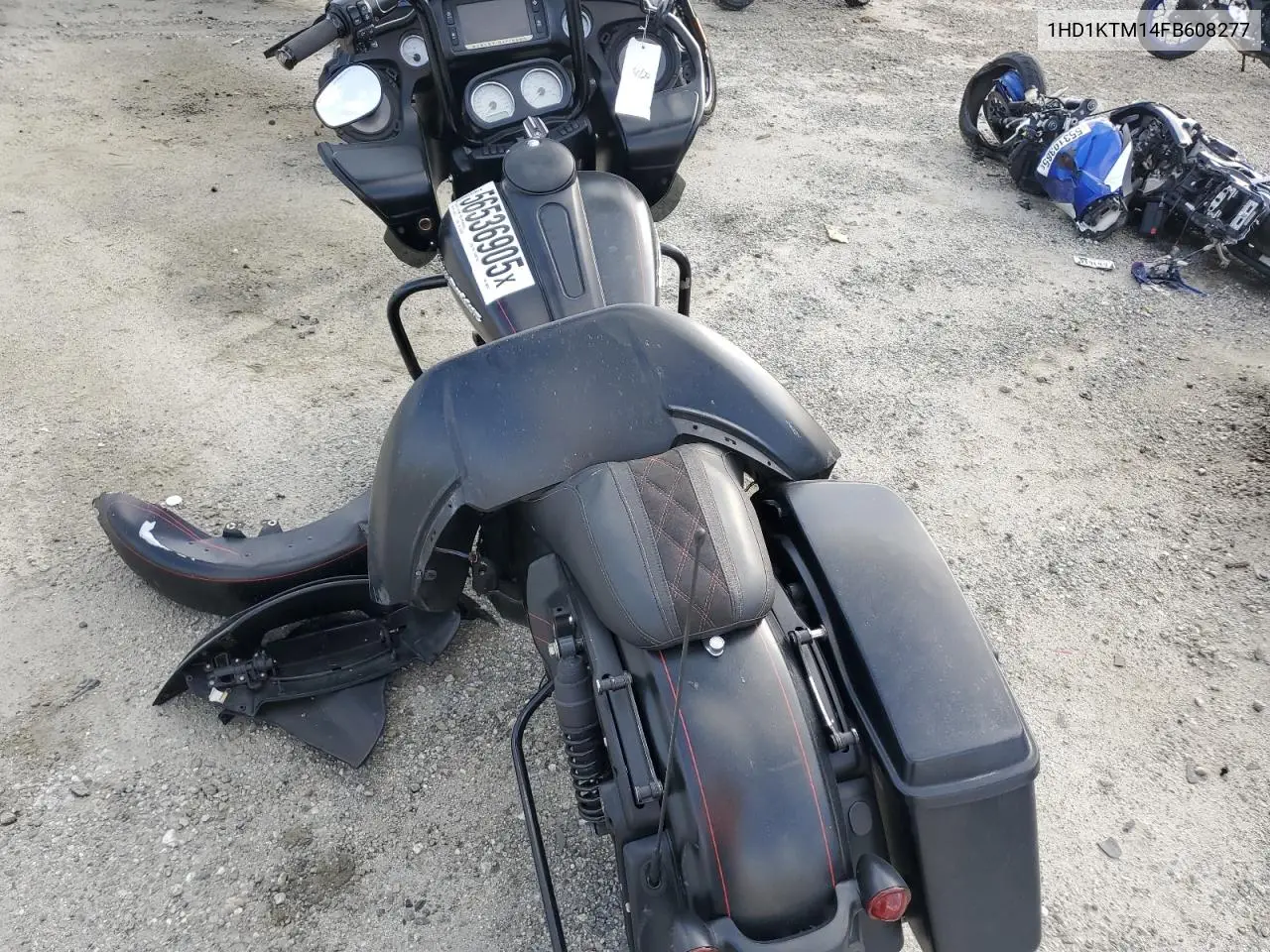2015 Harley-Davidson Fltrxs Road Glide Special VIN: 1HD1KTM14FB608277 Lot: 56536905