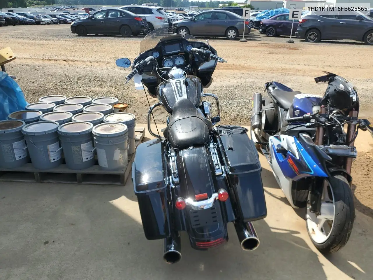 2015 Harley-Davidson Fltrxs Road Glide Special VIN: 1HD1KTM16FB625565 Lot: 59506685