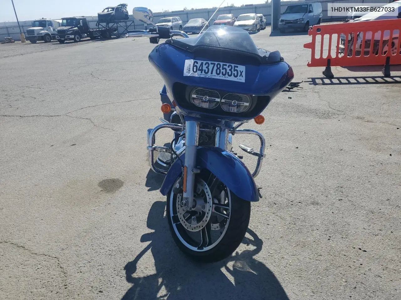 2015 Harley-Davidson Fltrxs Road Glide Special VIN: 1HD1KTM33FB627033 Lot: 64378535