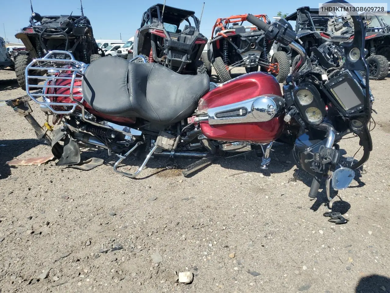 2016 Harley-Davidson Fltrxs Road Glide Special VIN: 1HD1KTM13GB609728 Lot: 61827425