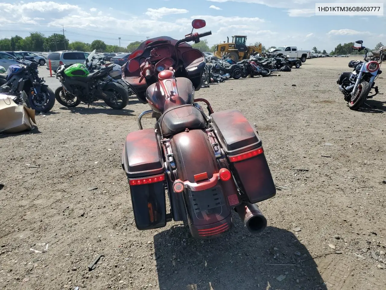 2016 Harley-Davidson Fltrxs Road Glide Special VIN: 1HD1KTM36GB603777 Lot: 61997195